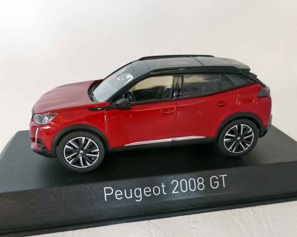 Peugeot 2008 GT 2020, rot-Metallic