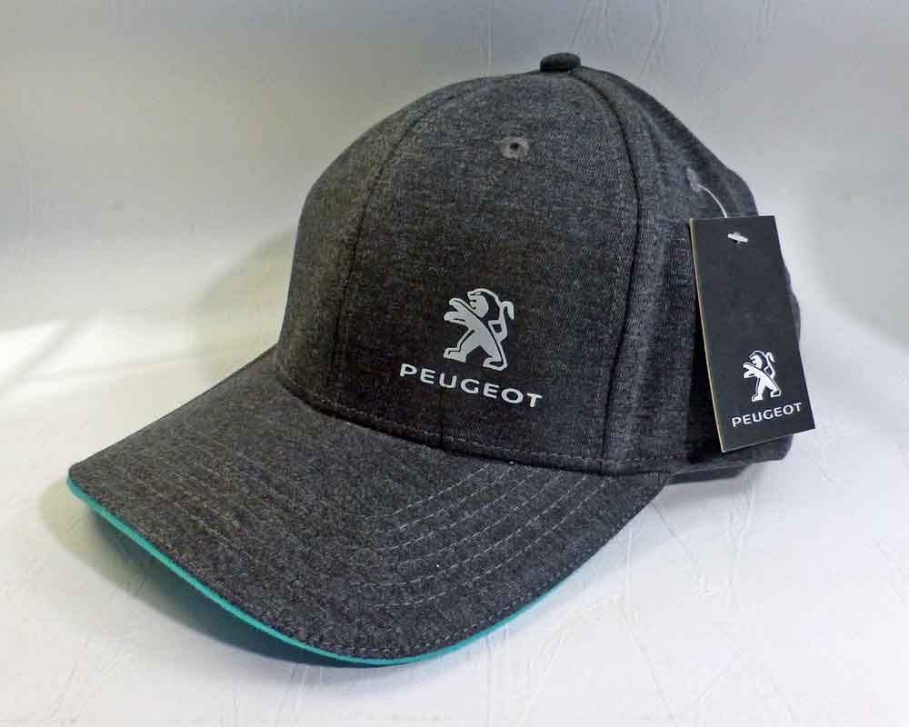 Cap / Mütze, Peugeot grau